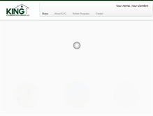 Tablet Screenshot of kingconservationgroup.com